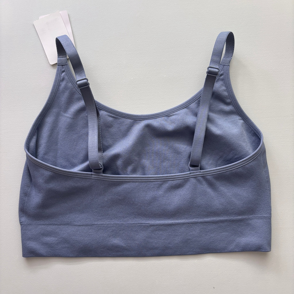 B.tempt'd by Wacoal Women's Size Extra Large Blue Comfort Bralette NWT - Picture 7 of 8